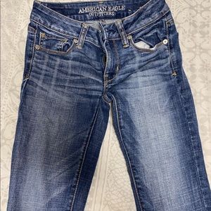 American Eagle Outfitters Blue Skinny Jeans